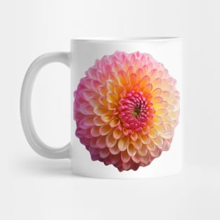 Beautiful Dahlia flower Graphic Art Print Mug